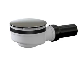 DALLMER Duschwannenablauf ORIO 60 mm, Haube verchromt, DN 40, 160324 160324