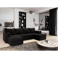 Masseno Ecksofa NAKO mit Schlaffunktion U-Form, Sofa mit Bettkasten