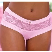 LASCANA Panty Nina mit transparenter Spitze vorne