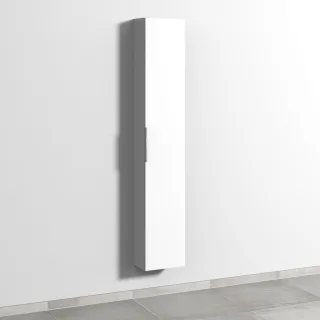 Sanipa 3way Hochschrank mit 1 Tür, Weiß-Soft UM16143
