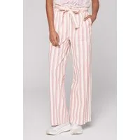 SOCCX Leinenhose mit Bindeband