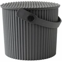 Hachiman Aufbewahrungskorb Omnioutil Mini, Dunkelgrau, 4 L
