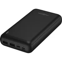 ANSMANN AG Ansmann PB212 Powerbank 30000 mAh Smart IC LiPo Micro USB, USB-C®, Lig Powerbank 30000 mAh