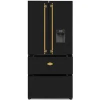 Kaiser Küchengeräte Side-by-Side Retro Kühlschrank, No Frost 506 L KS 80425 Em N, 183 cm hoch, 83.6 cm breit, Retro Kühlschrank, Side-by-Side Kühl Gefrier Kombi, No Frost 506 L