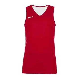 Nike - "Team" Trikot für Herren, V-Ausschnitt, Ärmellos (Rot/Weiß)