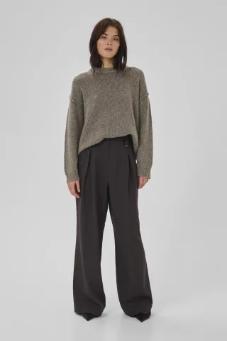 Strickpullover PalomaMW Box fit brown