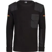 BWuM Strickpullover BWuM Bundeswehr Pullover mit Flaggen