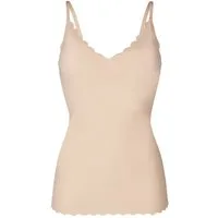 Skiny Trägertop Skiny Damen Spaghettishirt herausnehmbare Pads Micro Essentials