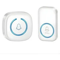 Athlix Smart Home Türklingel Intelligente Türklingel Kabellos mit 60 Klingeltönen Tür Klingel (Tür, 300m Reichweite, 3 Jahre Batterielaufzeit)