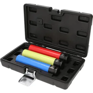 KS Tools Alu-Felgen Kraft-Stecknuss-Satz, extra lang, 3-tlg, 1/2 Zoll, 17, 19, 21 mm - 515.0865
