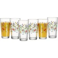 Ritzenhoff & Breker Gläser-Set Shanti, 6-tlg., Glas, je 380 ml
