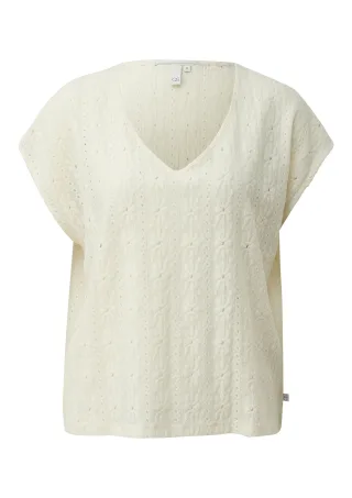 qs - T-Shirt creme - Gr. - XXL