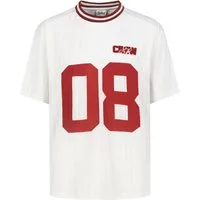 SUBLEVEL T-Shirt Herren Trikot Shirt Oversize Nummern-Print vorne, Trikot-Jersey