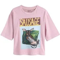Next Print-Shirt Lizenziertes T-Shirt, Dackel Frankie Thorp (1-tlg)