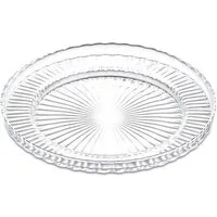 Almina Kuchenteller 3er Set Glasteller Dessertteller Gebäckteller Servierteller Ø17cm, (3 St)