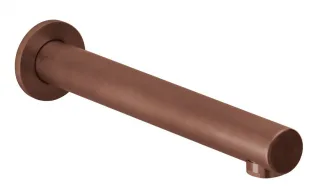 Herzbach Design iX Wandauslauf 212mm Edelstahl Copper, 21.142000.1.39 21.142000.1.39