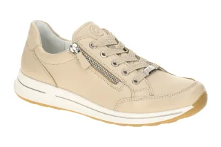 ara 12-54801 45 OSAKA Damen Halbschuhe Beige Clubcalf H Extra Weit