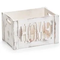 HTI-Living Aufbewahrungsbox Aufbewahrungsbox Home Schabby Look (Stück, 1 St., 1 Aufbewahrungsbox), Holzkiste Shabby chic