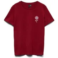 Vero Moda Kurzarmshirt VMAGNES SS TOP BOX JRS Baumwolle, regular fit