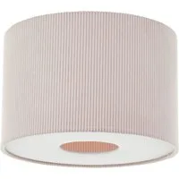 LeGer Home by Lena Gercke Deckenleuchte Kathleen, ohne Leuchtmittel, Cordstoff, Ø 35 cm, E27, beige