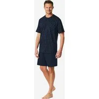 Schiesser Pyjama Comfort Essentials (2 tlg) Schlafanzug, Pyjama Set, Nachtwäsche