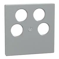 Zentralplatte aluminium, Retail