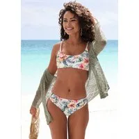 LASCANA Bustier-Bikini-Top Salsa, mit tollem Blumenprint