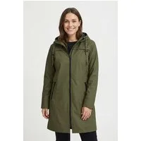 FREEQUENT Regenjacke FQRAIN-JACKET wasserabweisend mit Kapuze