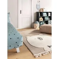 benuta Kinderteppich Momo, rechteckig, Höhe: 11 mm, Kunstfaser, Berber, Ethno-Style, Wohnzimmer
