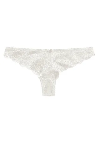 LASCANA - LASCANA String 1xcreme - Gr. - 42