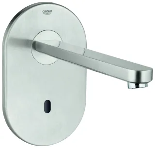 GROHE IR-WT-Elektr. Eurosmart CE 36334 FMS Wandm. Ausld 232mm 230V edelstahl, 36334SD0 36334SD0