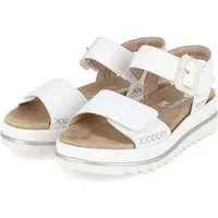 Remonte Remonte D3P53-80 Damen Glattleder white Sandalette