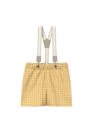 s.Oliver - Hose creme/gelb - Gr. - 74