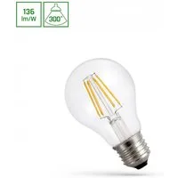 Spectrum LED-Leuchtmittel LED E27 A67 Filament Klar 11W = 98W Birne 300° 1500lm 230V Warm 2700K, E27, Warmweiß, Filament klar