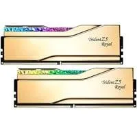DIMM 32 GB DDR5-7200 (2x 16 GB) Dual-Kit, Arbeitsspeicher gold, F5-7200J3445G16GX2-TR5G, Trident Z5 Royal, INTEL XMP
