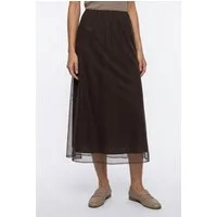 Vila Maxirock VIFALIA HW ANKLE SKIRT - NOOS aus Polyester, hohe Leibhöhe, pflegeleicht