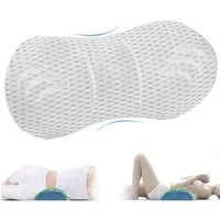 Mutig Rückenkissen Lendenkissen ergonomisches Rückenkissen Memory Foam, Lendenwirbelkissen zur Druckentlastung, orthopädisches Rückenstützkissen für unteren Rücken, Rückenpolster für Bürostuhl Autositz Bett Stuhl