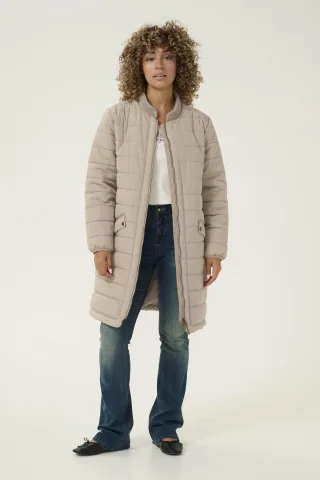 Jacke Loose fit beige