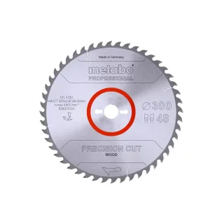 Metabo Sägeblatt precision cut wood - professional WZ 15° - 628051000
