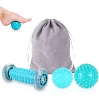 SinLaw Massageball Massage Set, Fußmassage 3er Set, Fußmassagegerät, 1-tlg., Igelbälle zur Ganzkörpermassage