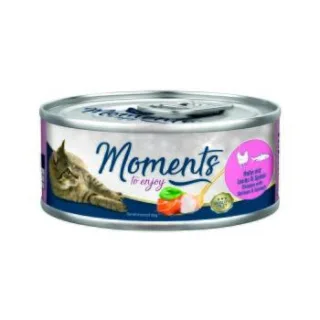 MOMENTS Adult Huhn mit Lachs und Spinat 24x70 g