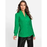 heine Klassische Bluse Stehkragen-Bluse Langarm