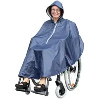 Rolko Fußsack Rollstuhl-Regenponcho Regenschutz Rollstuhlfahrer (1-tlg), wasserabweisend