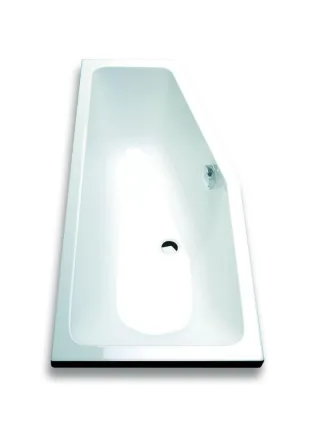 Hoesch Badewanne Combi links 1600x700 Weiss 5590.010