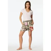 Schiesser Loungepants Mix + Relax elastischer Bund, Viskose, seitliche Taschen, weites Bein