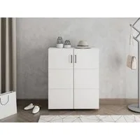 Home affaire Schuhschrank Islay, Schuhkommode, Schuhregal, Flurschrank, Dielenmöbel Moderner Schuhschrank Islay: 4 Größen, 3 Farben– platzsparendes Design