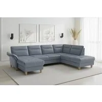 sit&more Wohnlandschaft Pamela, U-Form, B: 292 cm, Leder