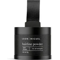 Leon Miguel Haaransatz-Farbpuder Hairline Powder - Haar Concealer zum Ansatz kaschieren - 4g, Ohne Rückstände