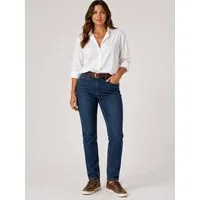 STARK DIE HOSE Stretch-Jeans Style CORA- Jeans Damen mit Comfort-Bund und schlankem Oberschenkel super bequem