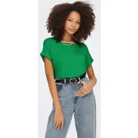 ONLY T-Shirt ONLMOSTER – Kurzarmshirt mit Aufschlag und klassischem Look Viskosemischung, regular fit